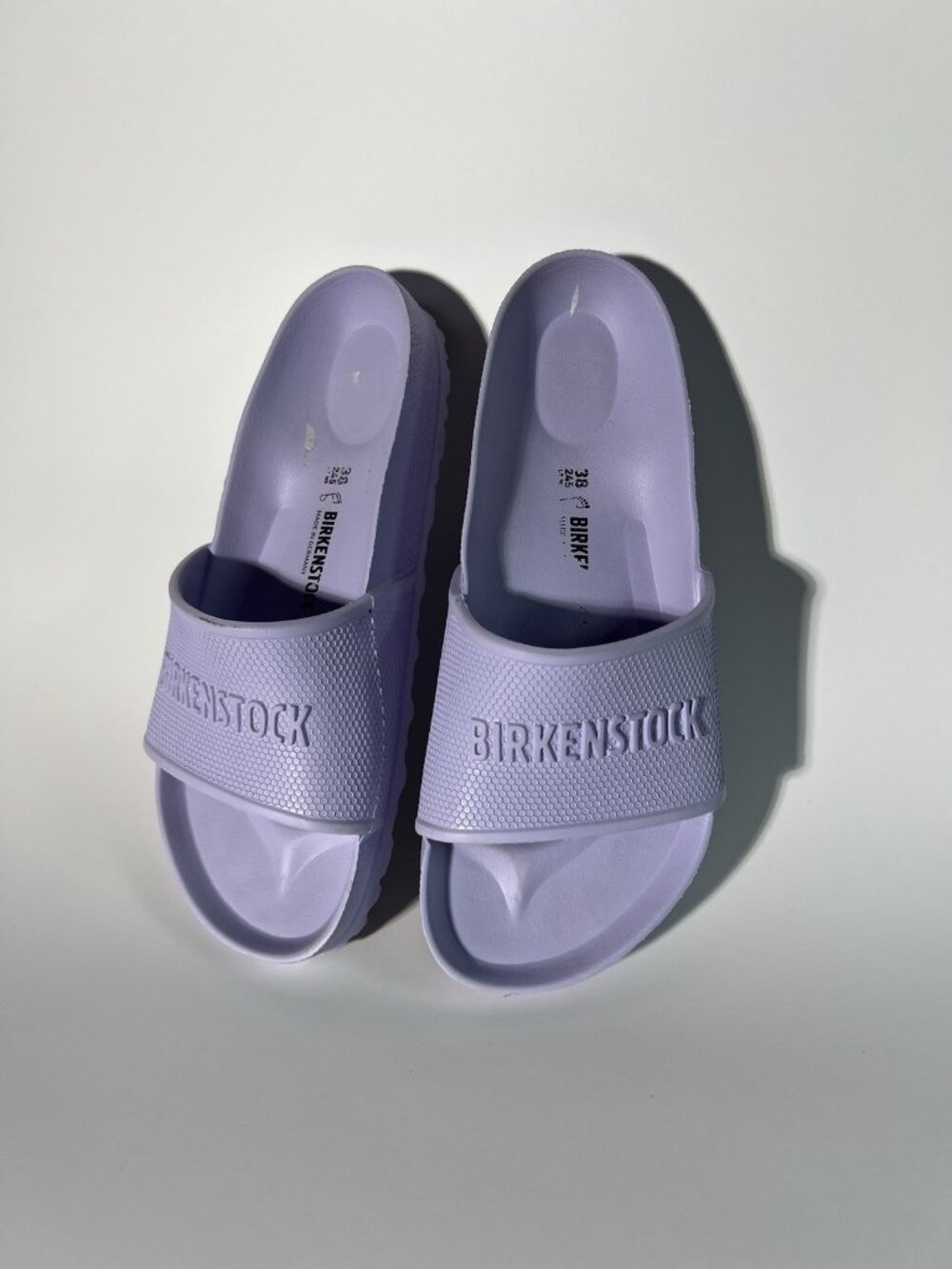 Birkenstock Barbados Purple Fog EVA Size 38 / Sz7 - Picture 5 of 14